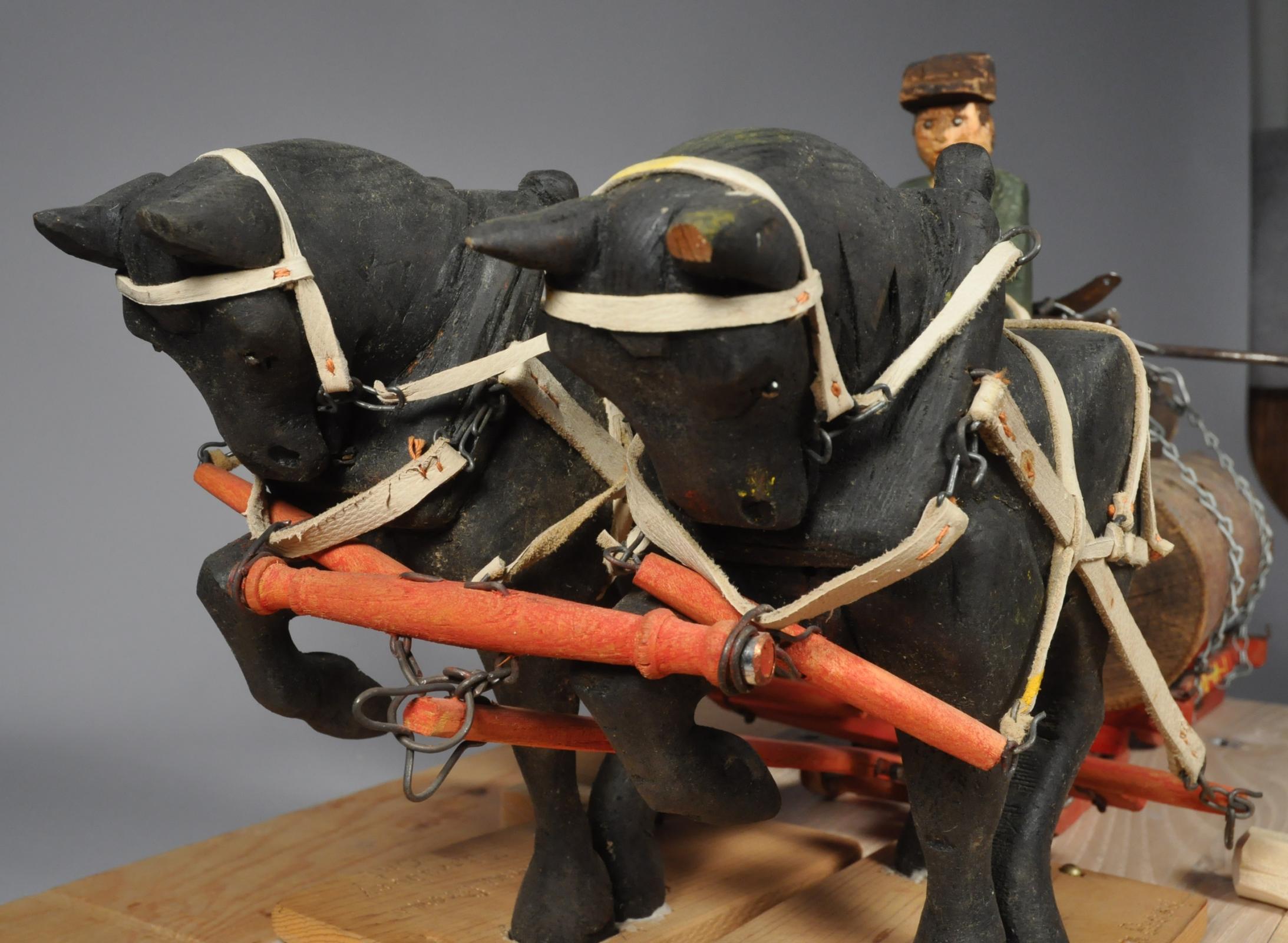 Folk Art carving by Erskine Brown