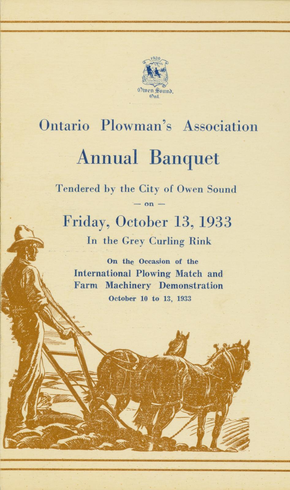 Ontario Plowman
