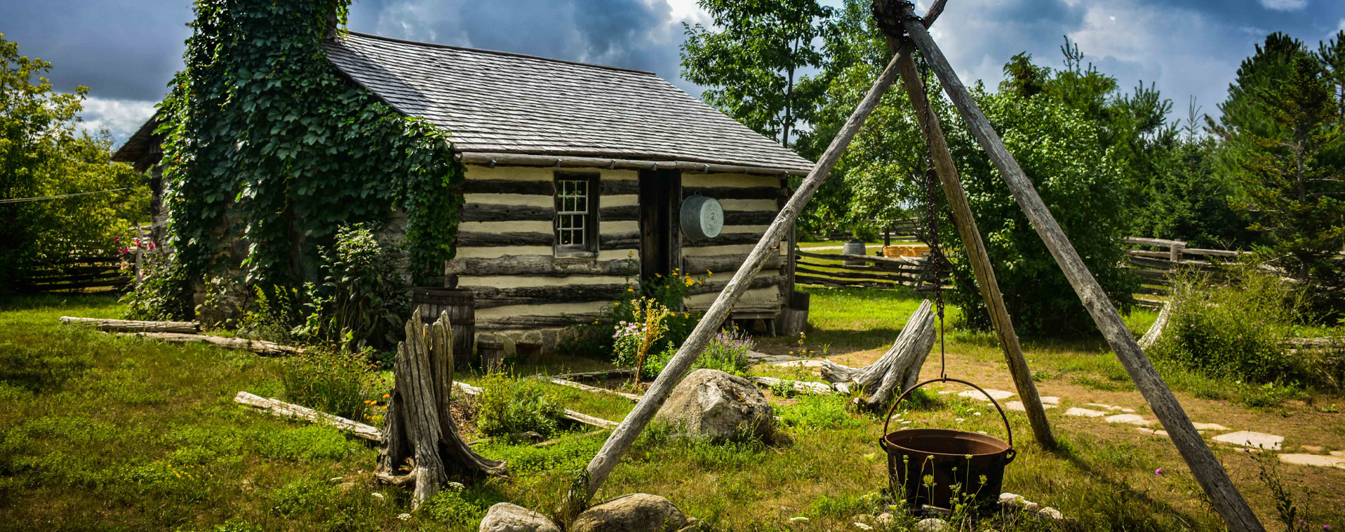 Log Cabin Tour Banner