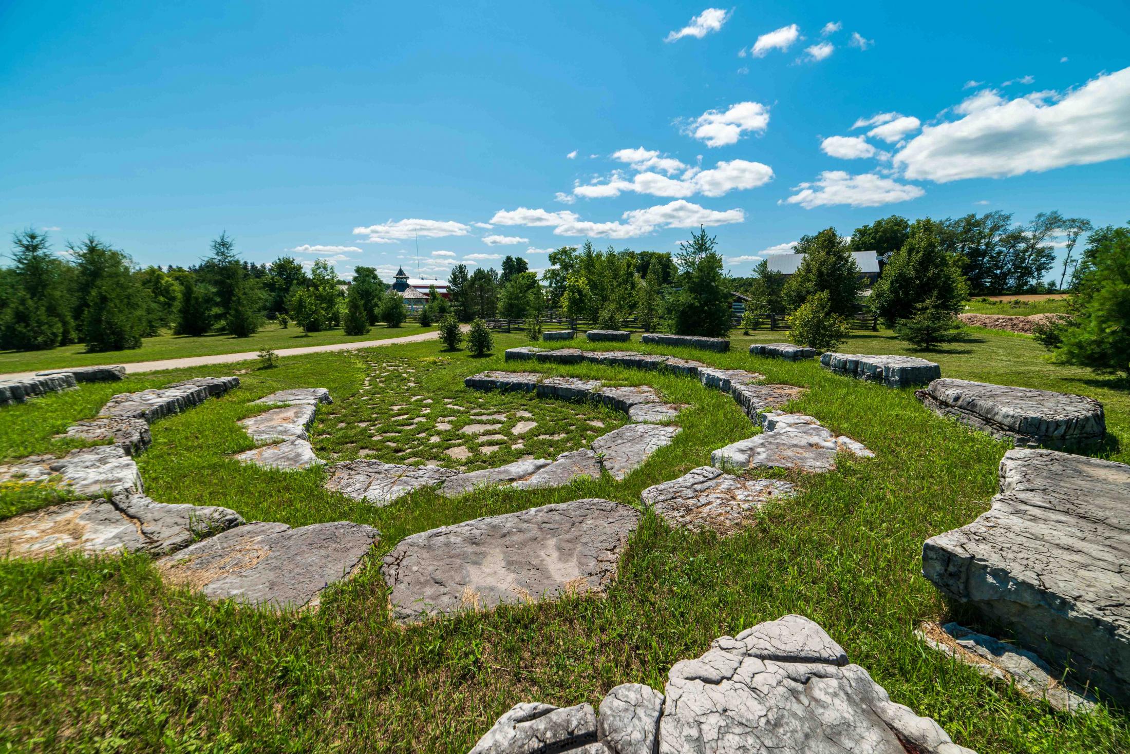 Outdoor Amphitheatre on a bright summer day