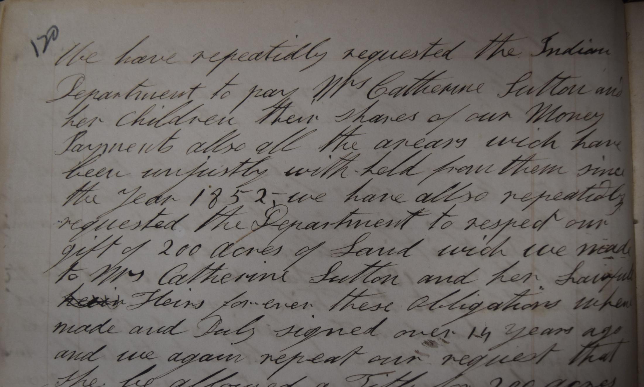 William Sutton Journal 1 pg. 120