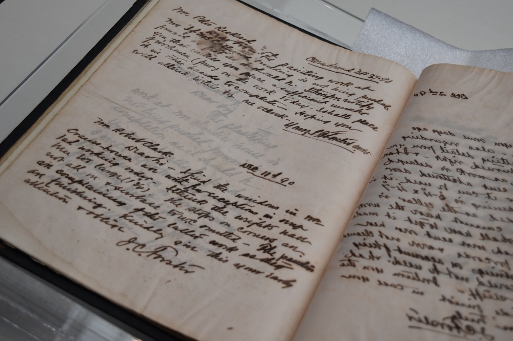 J.C. Forster, 1890 letters