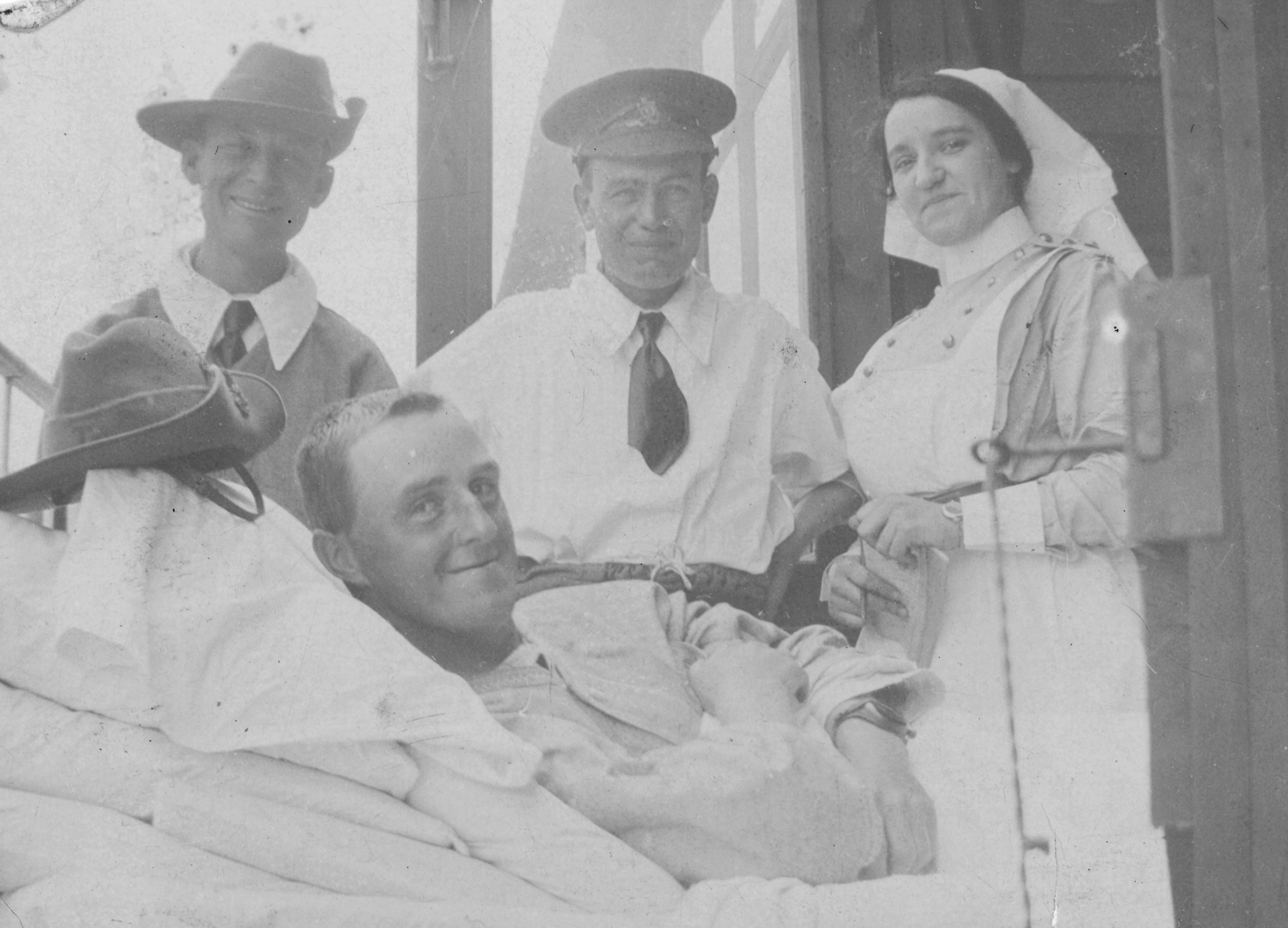 Euphemia Denton with Soldiers