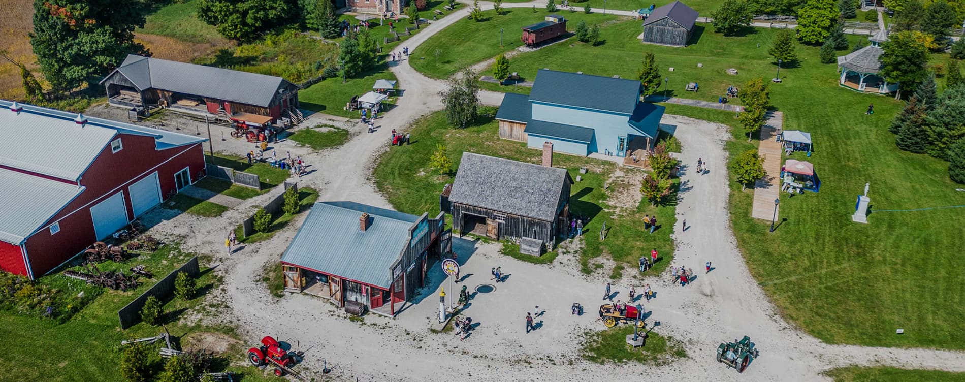 Grey Roots and Archives Aerial Photo