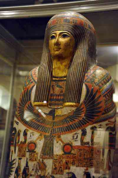 egyptian mummy case