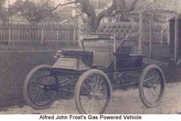 Alfred John Frost's Gas Powered Vehicle Circa 1900