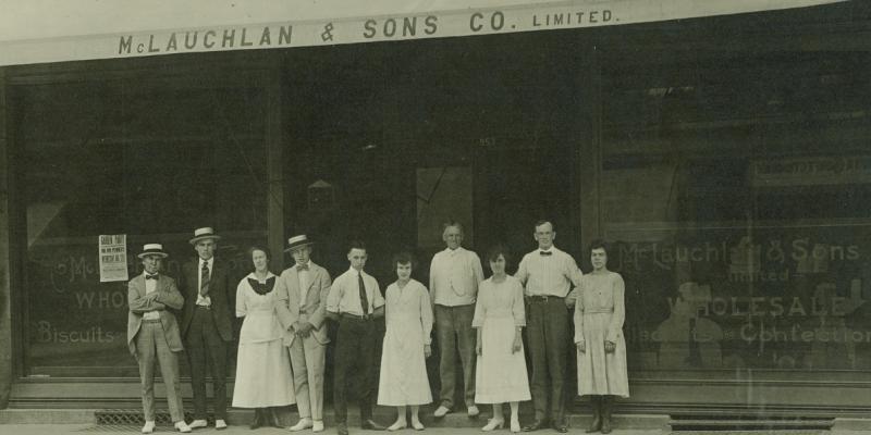 McLauchlan & Sons Co. Limited staff group, [c. 1920 - 1925] 