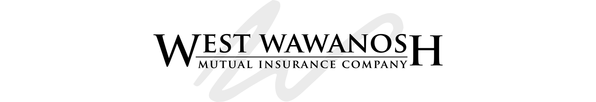 A text logo reading West Wawanosh Mutual Insurance Company.